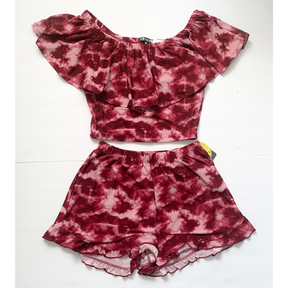 Tie dye 2 Piece Short set